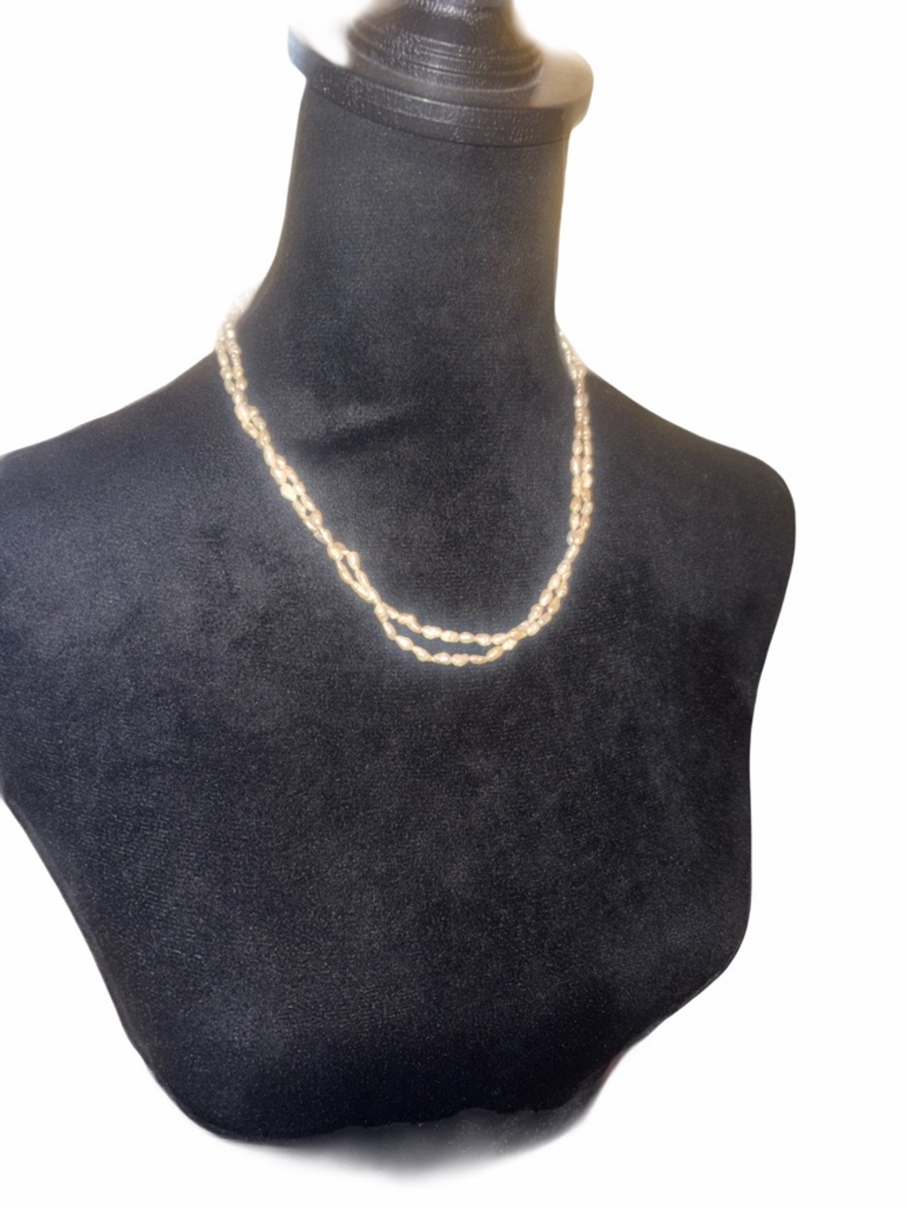 Vintage double strand freshwater pearls